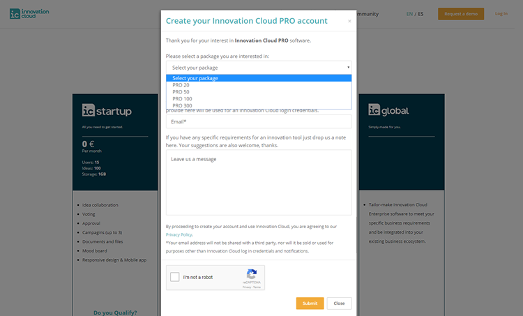 IC form pro