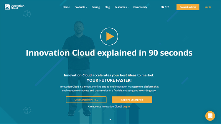 Innovation Cloud home page