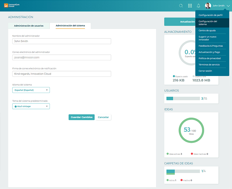 IC system management es