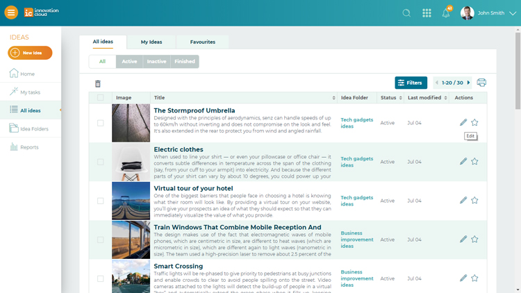 IC edit all ideas